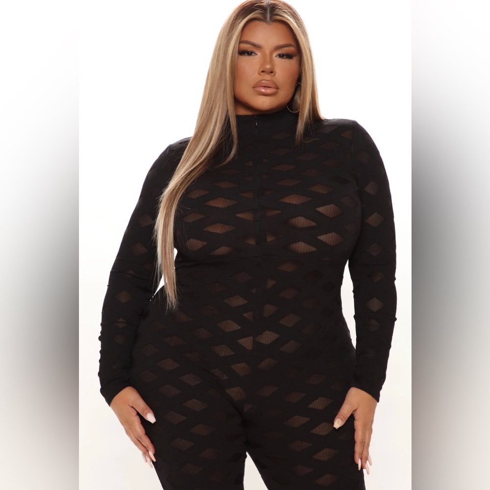 Black jumpsuit